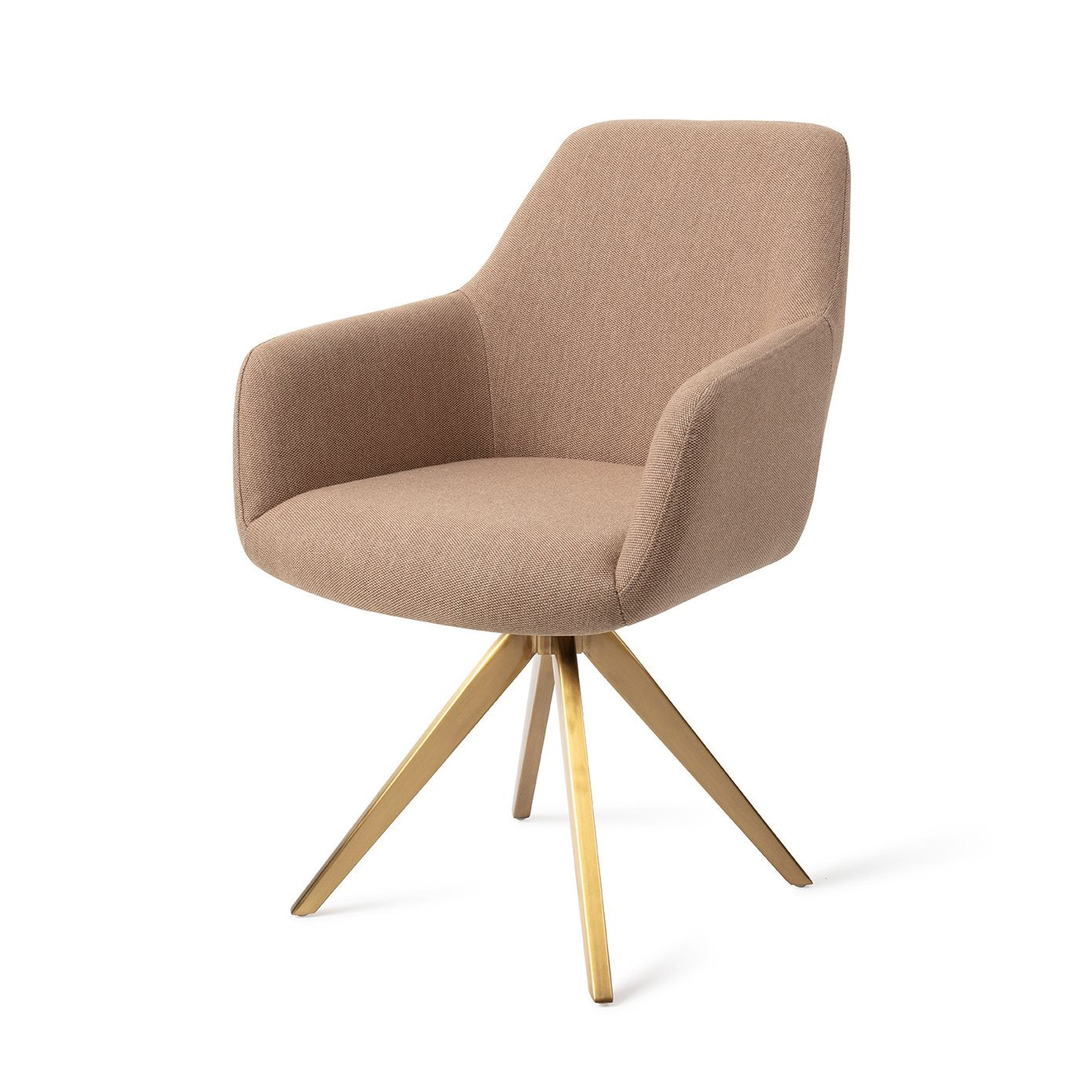 Hiroo Dining Chair Whisper Wheat Turn Gold