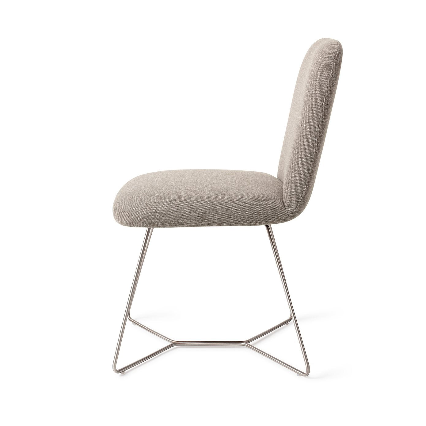 Taiwa Dining Chair Foggy Fusion Beehive Steel