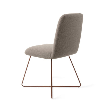 Taiwa Dining Chair Foggy Fusion Cross Rose