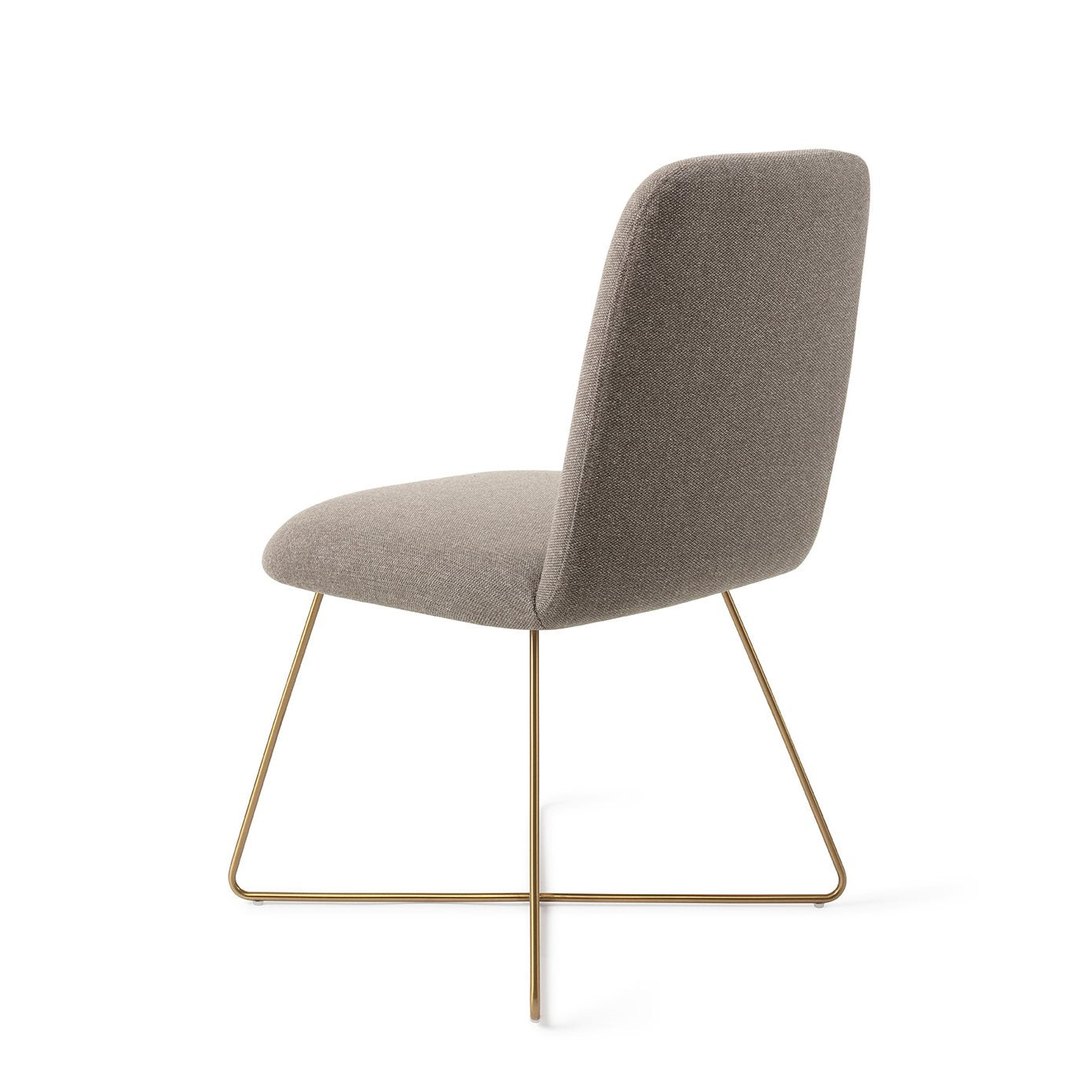 Taiwa Dining Chair Foggy Fusion Cross Gold