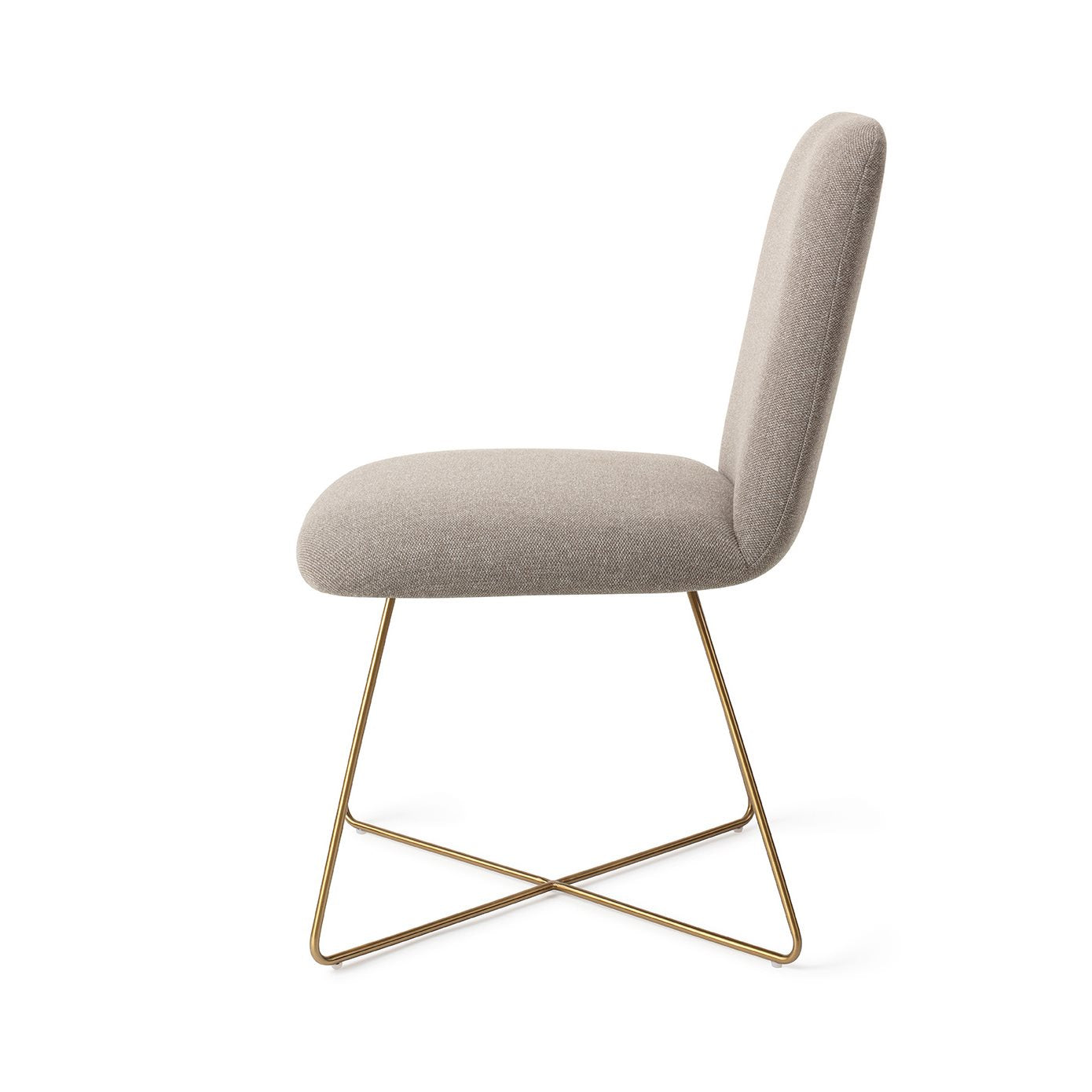 Taiwa Dining Chair Foggy Fusion Cross Gold