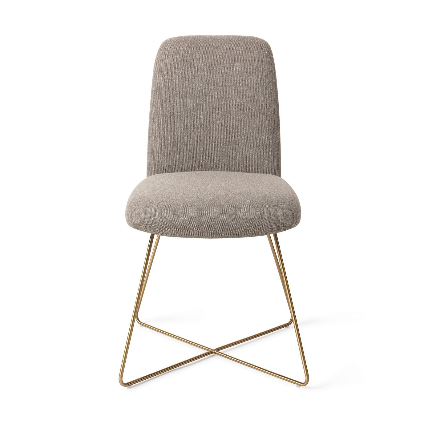 Taiwa Dining Chair Foggy Fusion Cross Gold