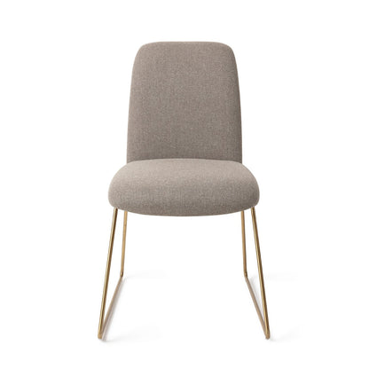 Taiwa Dining Chair Foggy Fusion Slide Gold