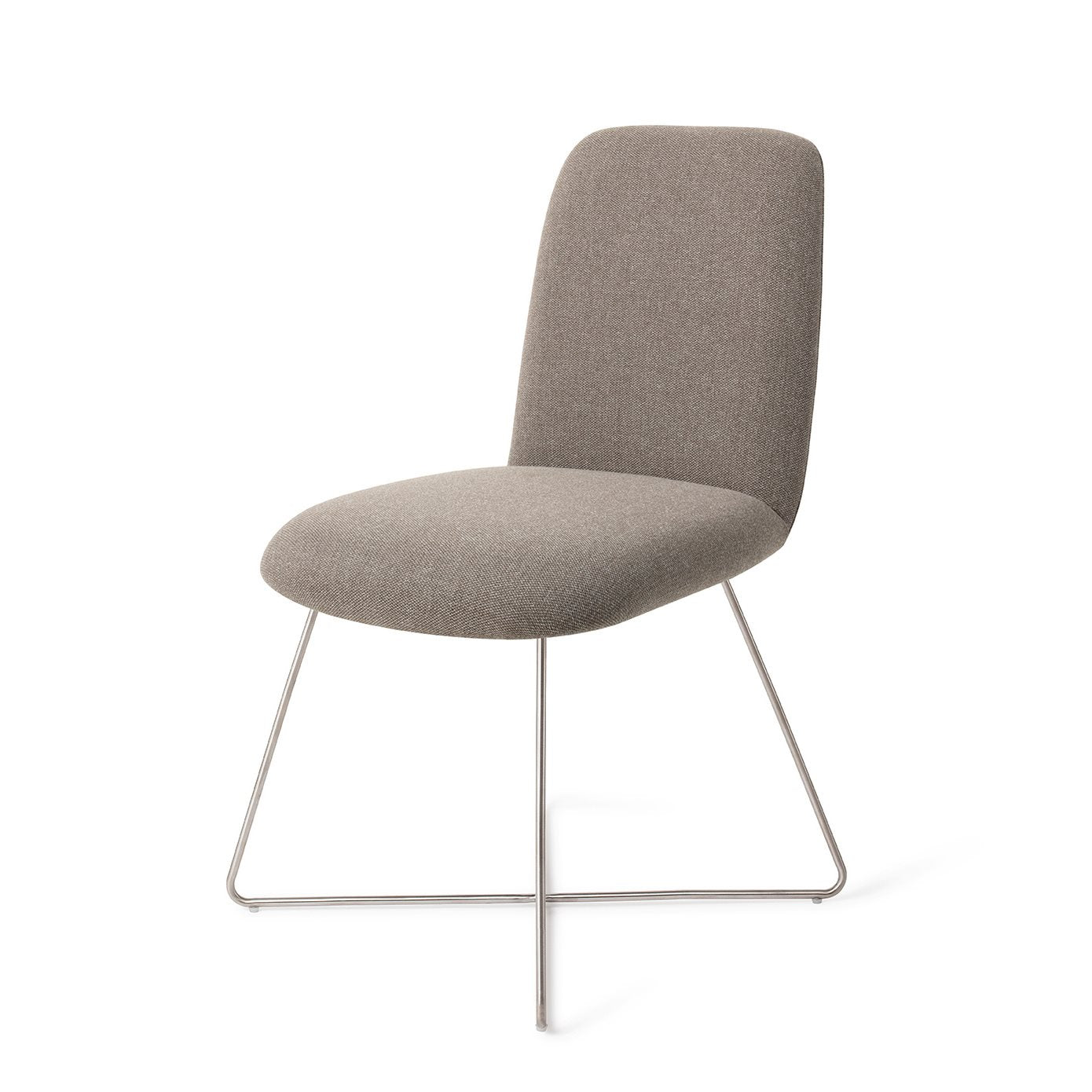 Taiwa Dining Chair Foggy Fusion Cross Steel