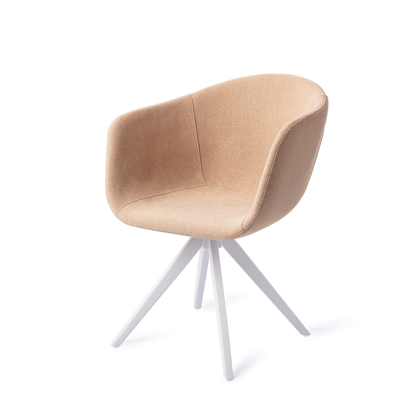 Yuni Dining Chair Barely Blush Turn White