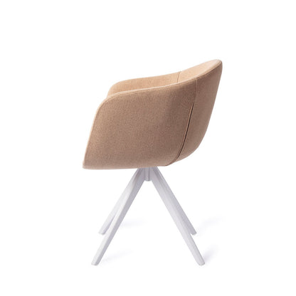 Yuni Dining Chair Barely Blush Turn White