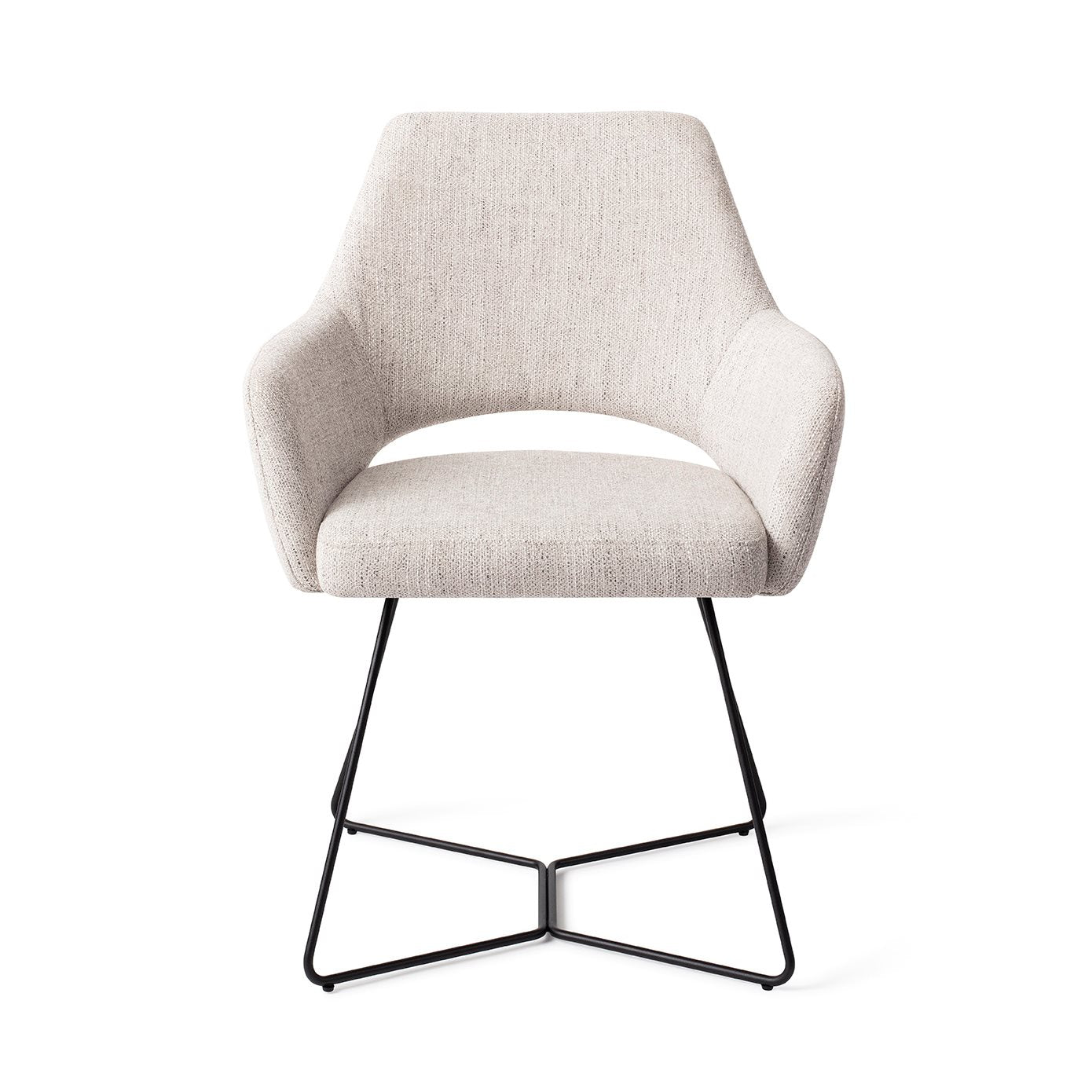 Yanai Dining Chair Pigeon Beehive Black