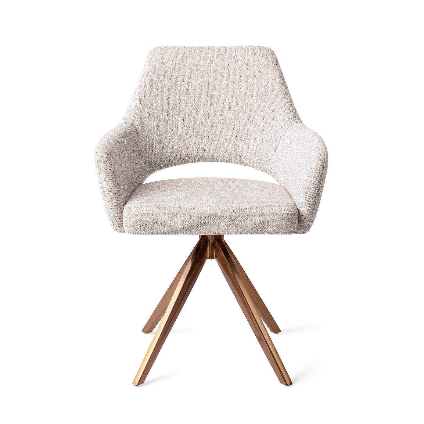 Yanai Dining Chair Pigeon Turn Rose