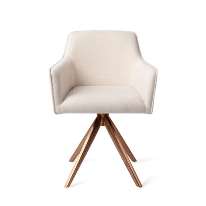 Hofu Dining Chair Enoki Turn Rose