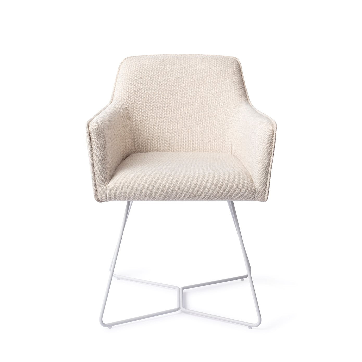 Hofu Dining Chair Enoki Beehive White