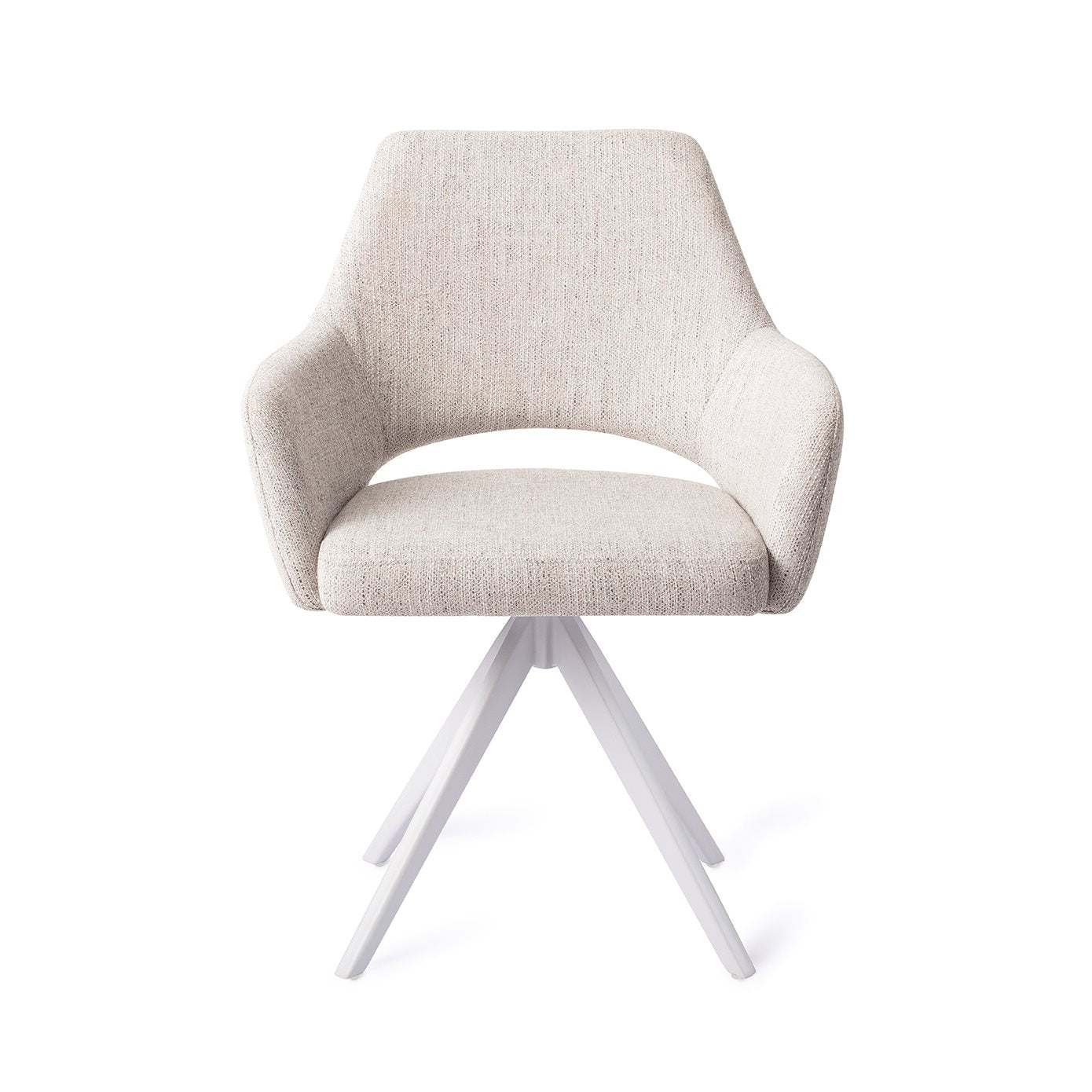 Yanai Dining Chair Pigeon Turn White