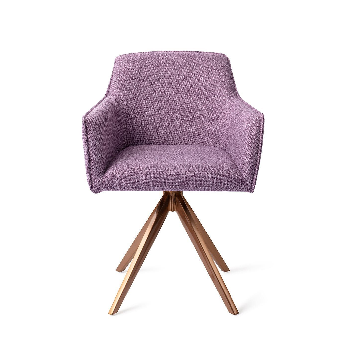 Hofu Dining Chair Violet Daisy Turn Rose