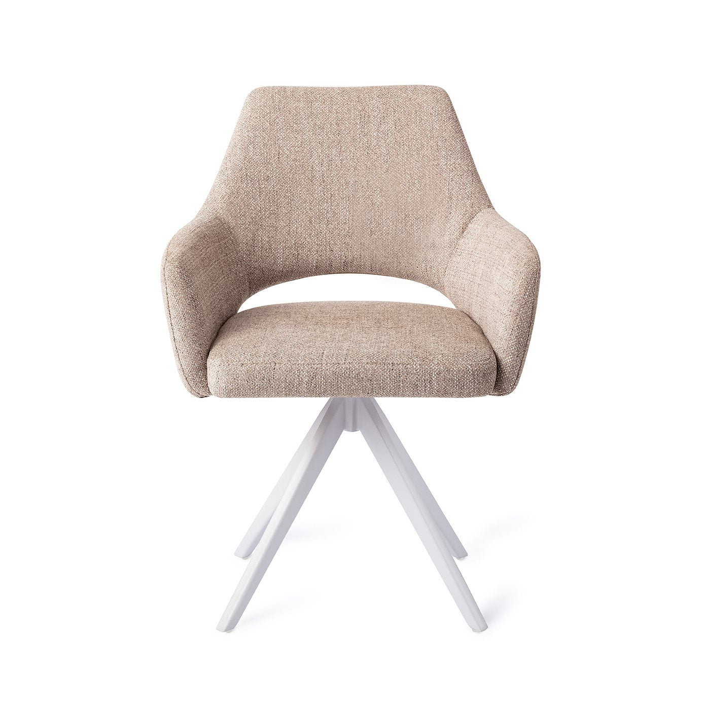 Yanai Dining Chair Biscuit Beach Turn White