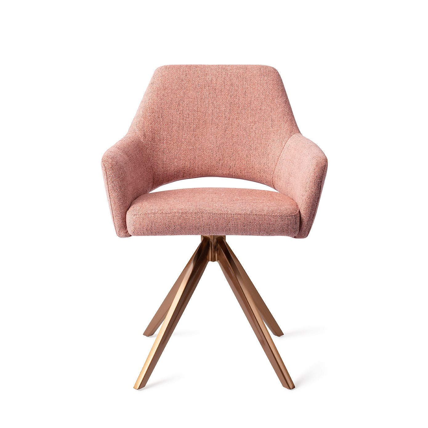 Yanai Dining Chair Pink Punch Turn Rose