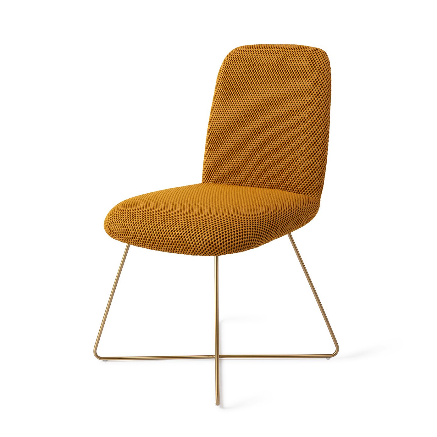 Taiwa Dining Chair Groovy Garam Cross Gold