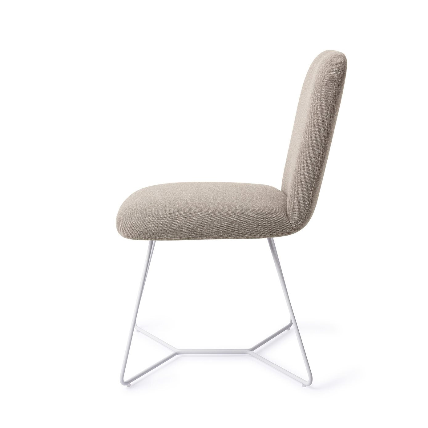 Taiwa Dining Chair Foggy Fusion Beehive White