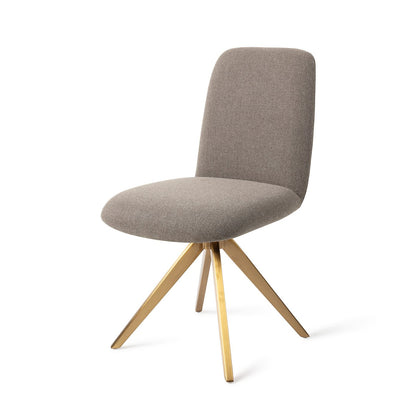 Taiwa Dining Chair Foggy Fusion Turn Gold