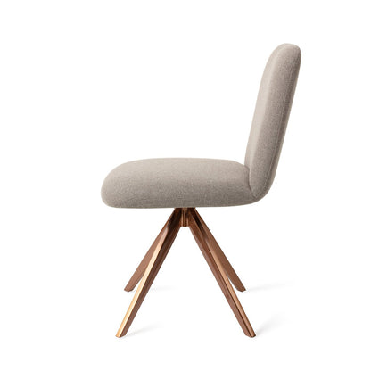 Taiwa Dining Chair Foggy Fusion Turn Rose