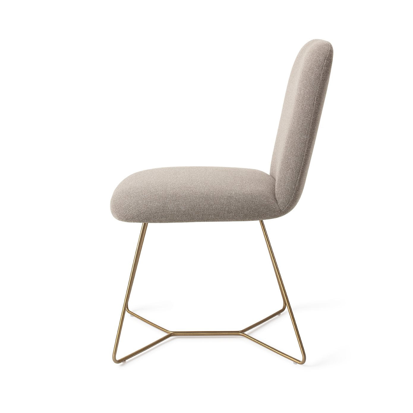 Taiwa Dining Chair Foggy Fusion Beehive Gold