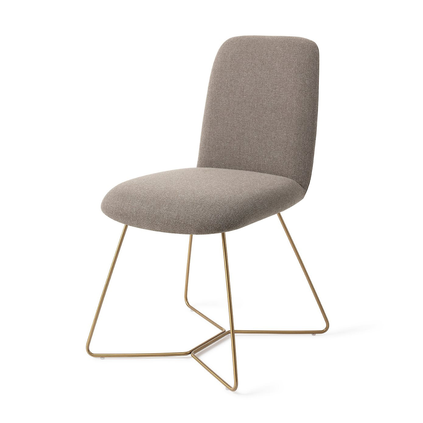 Taiwa Dining Chair Foggy Fusion Beehive Gold