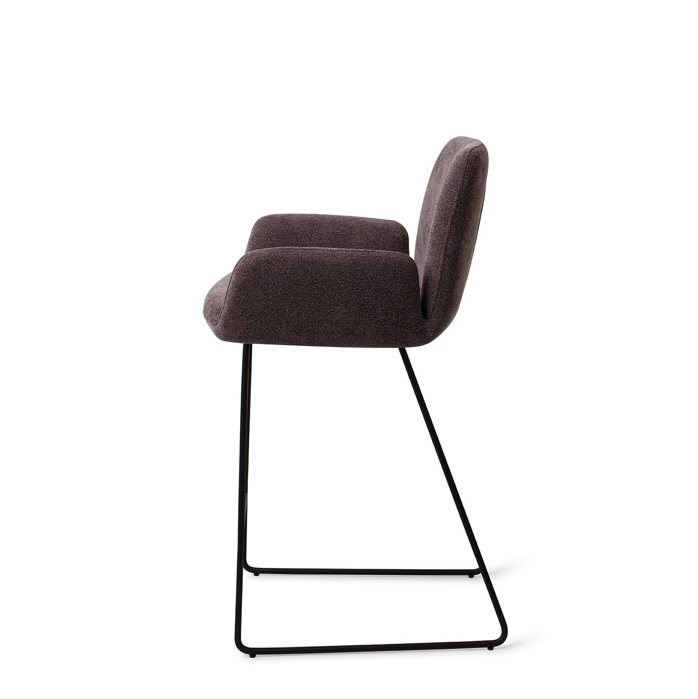 Misaki Bar Chair Almost Black Counter