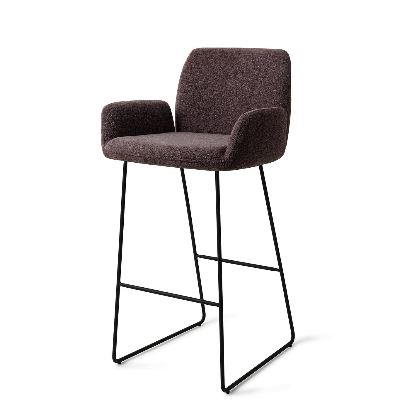 Misaki Bar Chair Almost Black Bar