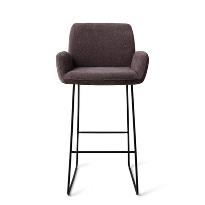 Misaki Bar Chair Almost Black Bar