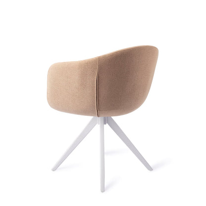 Yuni Dining Chair Barely Blush Turn White