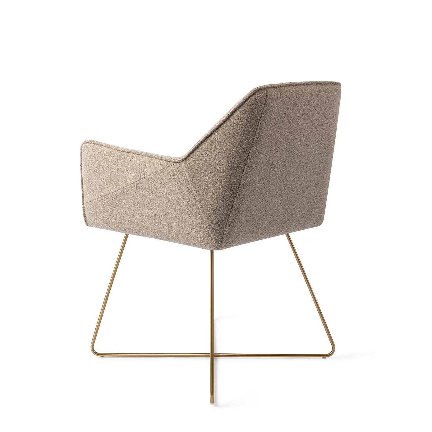 Tome Dining Chair Great Greige Cross Gold