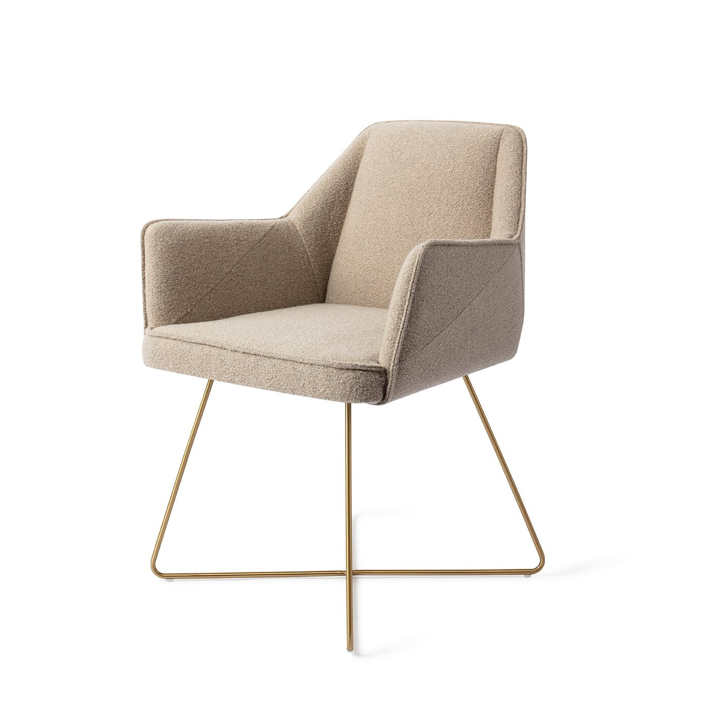 Tome Dining Chair Great Greige Cross Gold