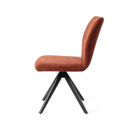 Ikata Dining Chair Cosy Copper Turn Black