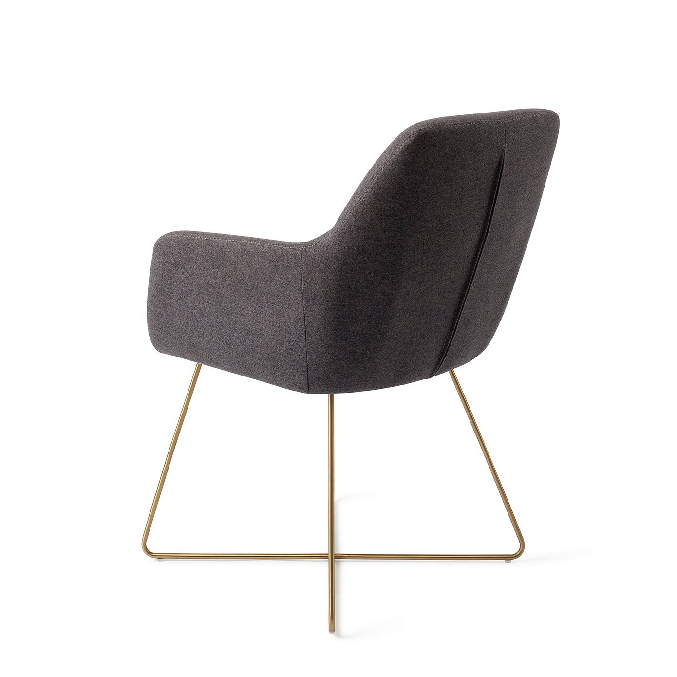 Kinko Dining Chair Shadow Cross Gold