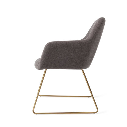 Kinko Dining Chair Shadow Slide Gold