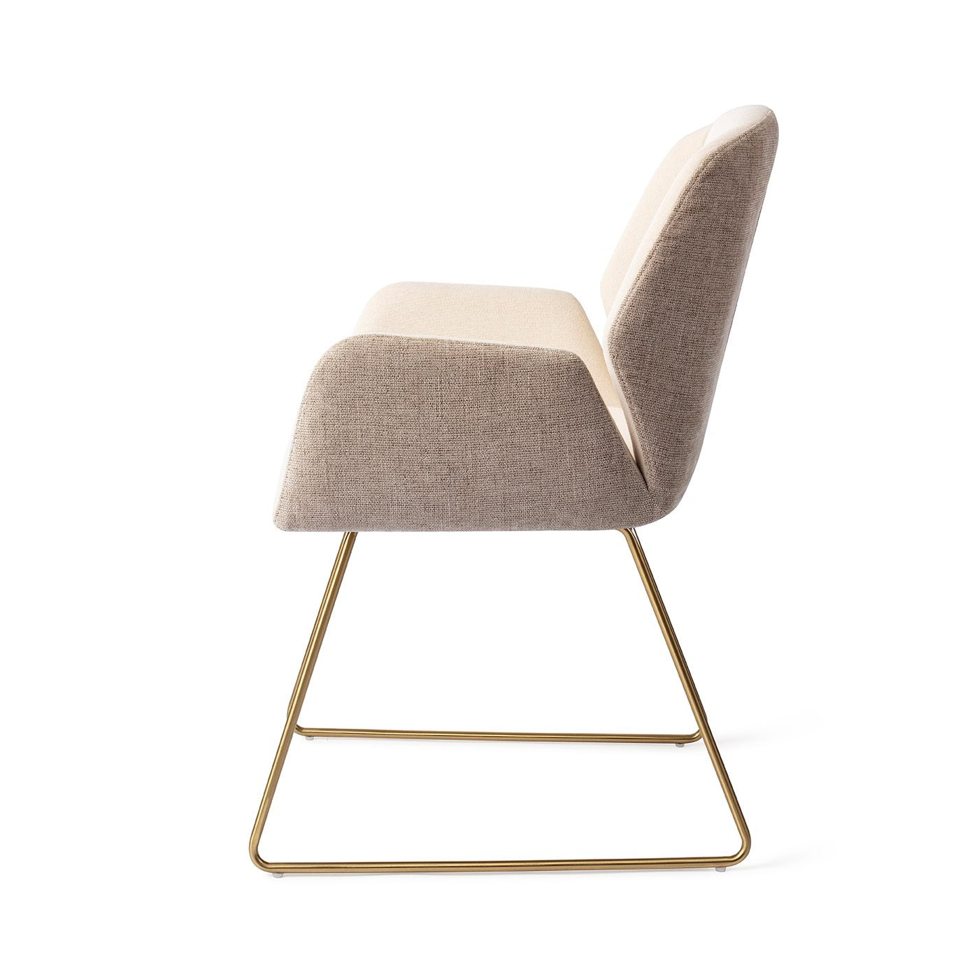 Myoko Dining Chair Sandy Hill Slide Gold