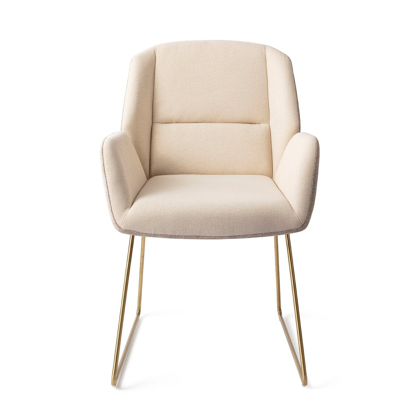 Myoko Dining Chair Sandy Hill Slide Gold