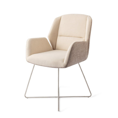 Myoko Dining Chair Sandy Hill Cross Steel