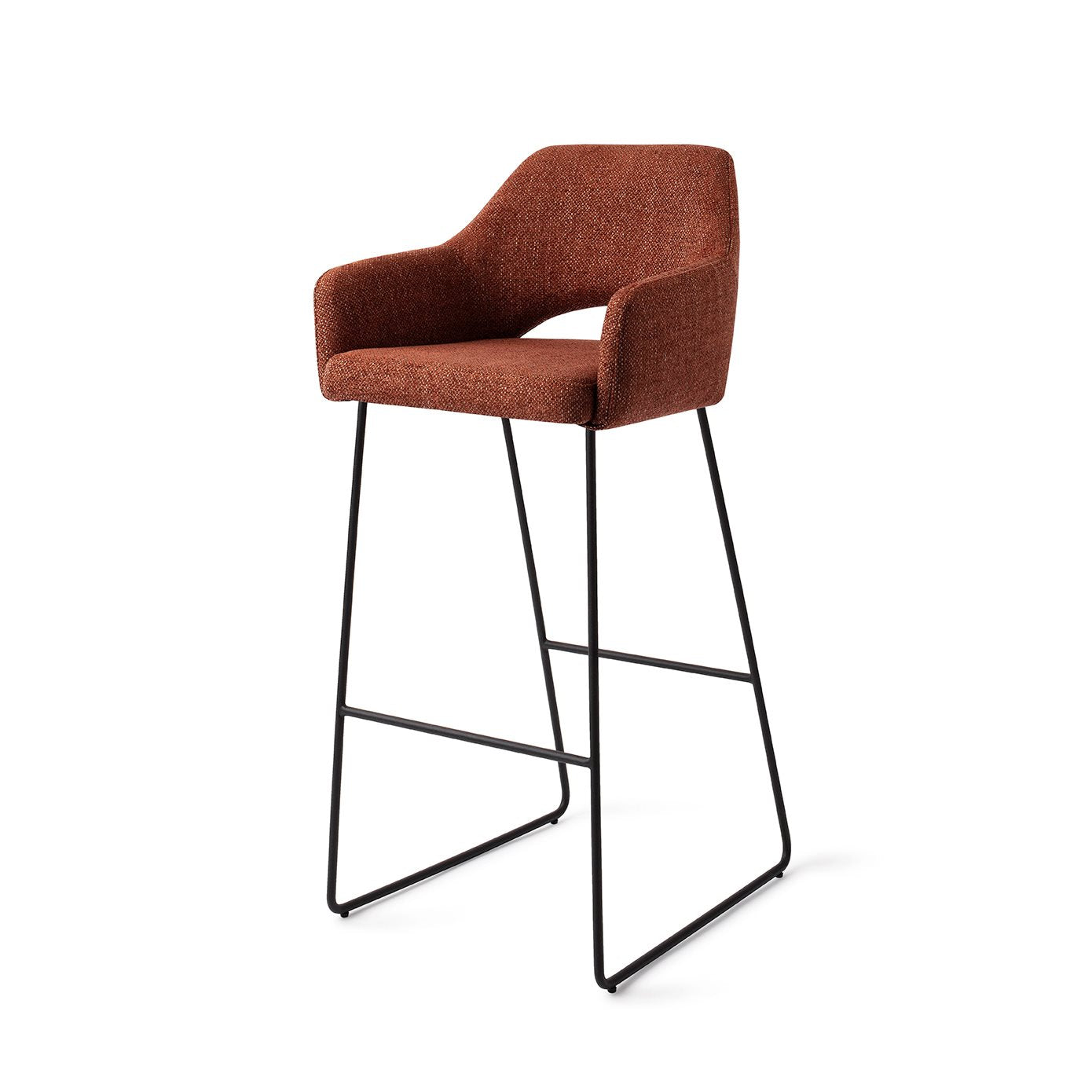 Yanai Bar Chair Tuscan Terra Slide Bar (75 cm)