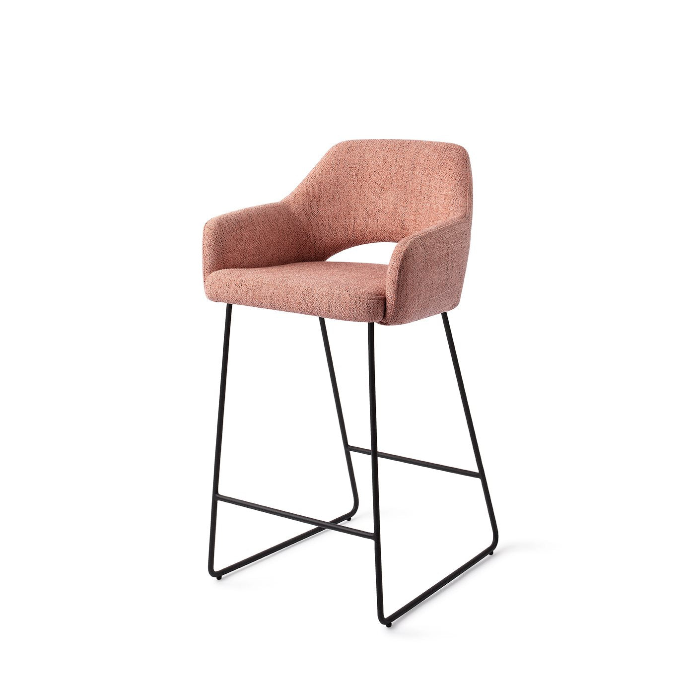 Yanai Bar Chair Pink Punch Counter