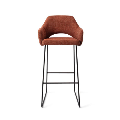 Yanai Bar Chair Tuscan Terra Slide Bar (75 cm)