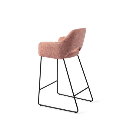 Yanai Bar Chair Pink Punch Counter