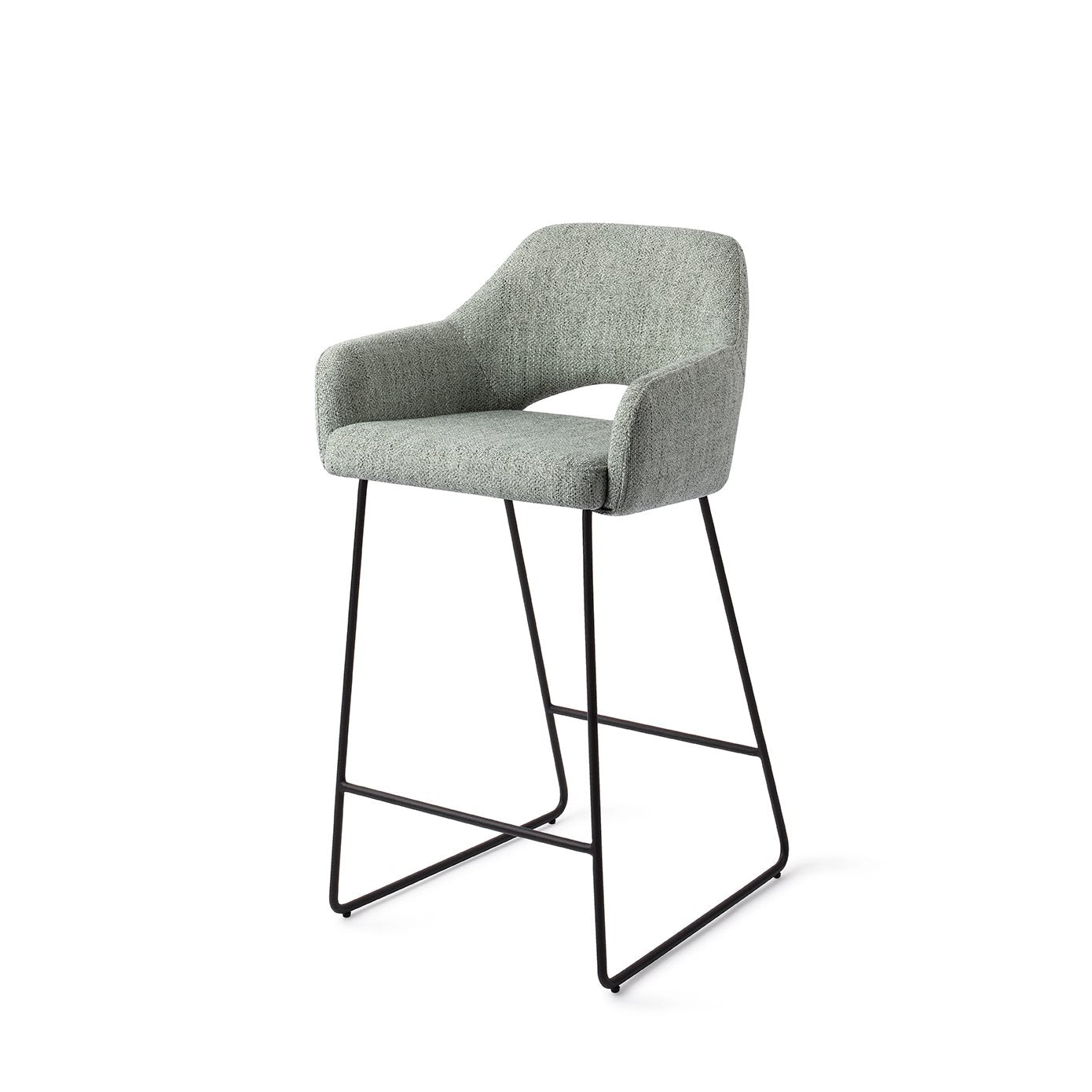 Yanai Bar Chair Soft Sage Slide Counter (65 cm)