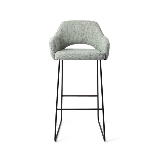 Yanai Bar Chair Soft Sage Slide Bar (75 cm)