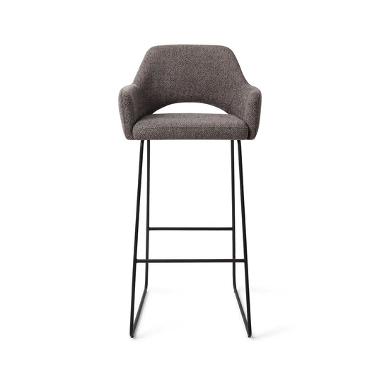 Yanai Bar Chair Amazing Grey Slide Bar (75 cm)