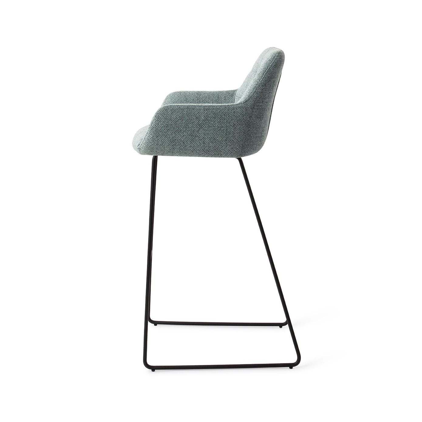 Noto Bar Chair Real Teal Slide Bar (75 cm)