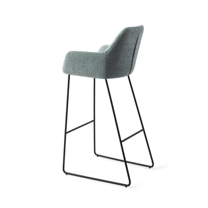 Noto Bar Chair Real Teal Slide Bar (75 cm)