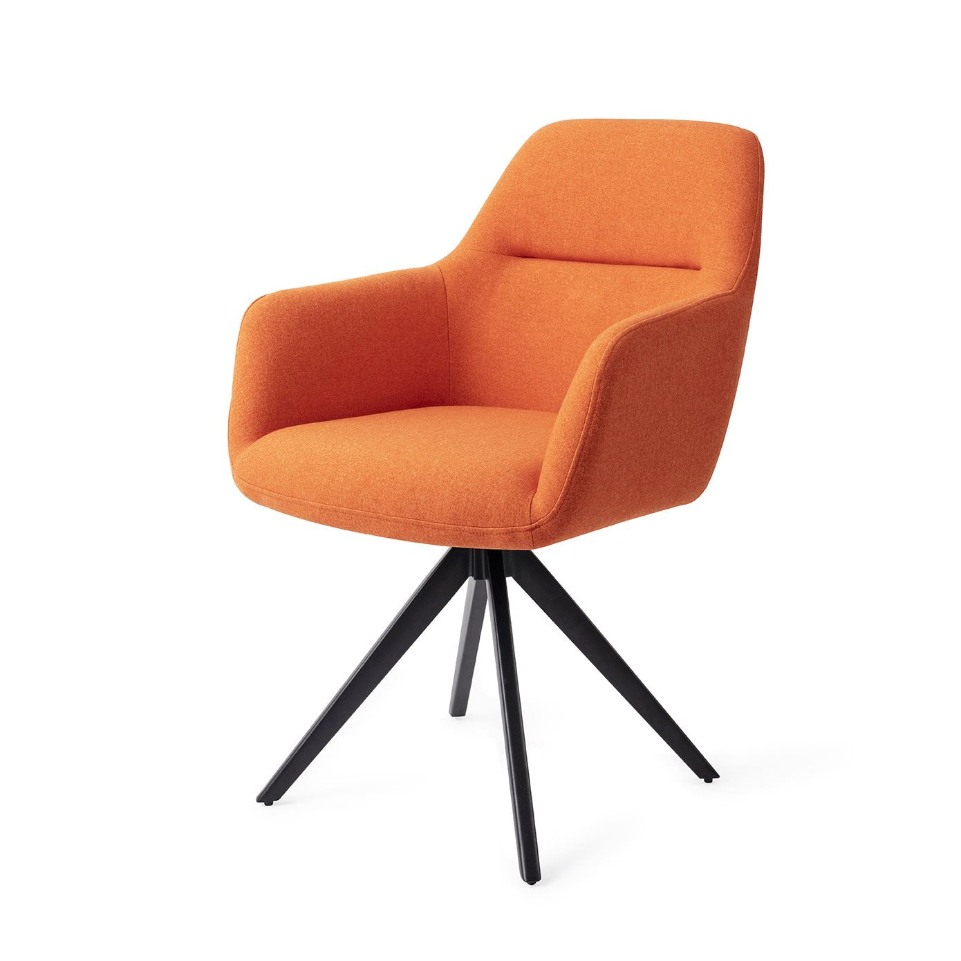 Kinko Dining Chair Tangerine Turn Black