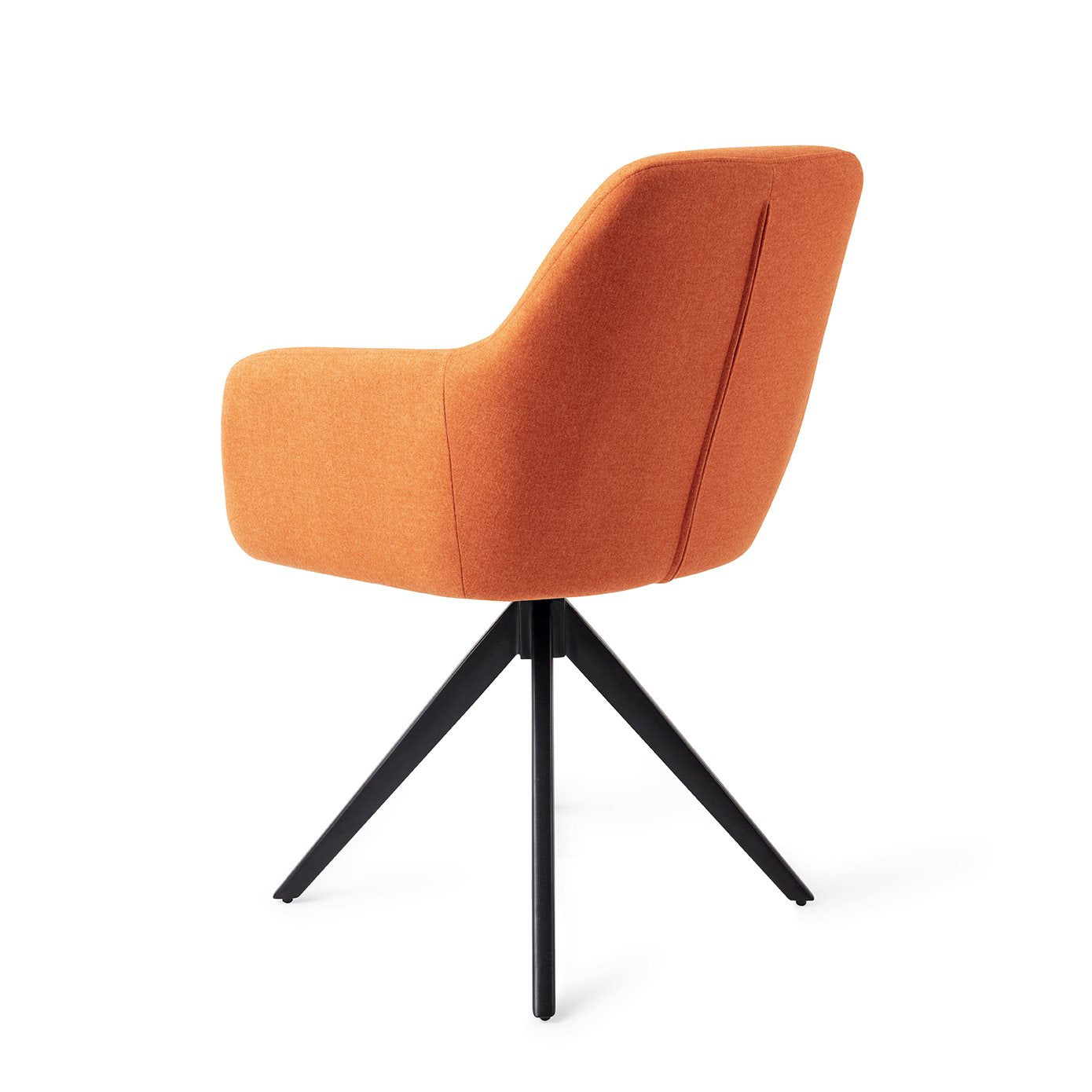 Kinko Dining Chair Tangerine Turn Black