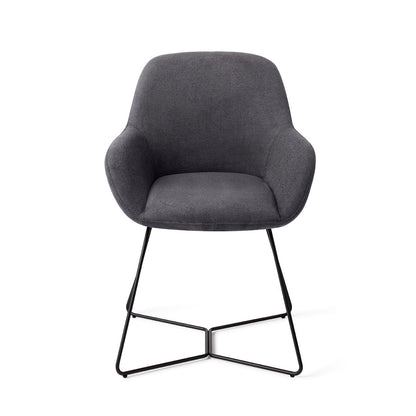 Kushi Dining Chair Black-Out Beehive Black