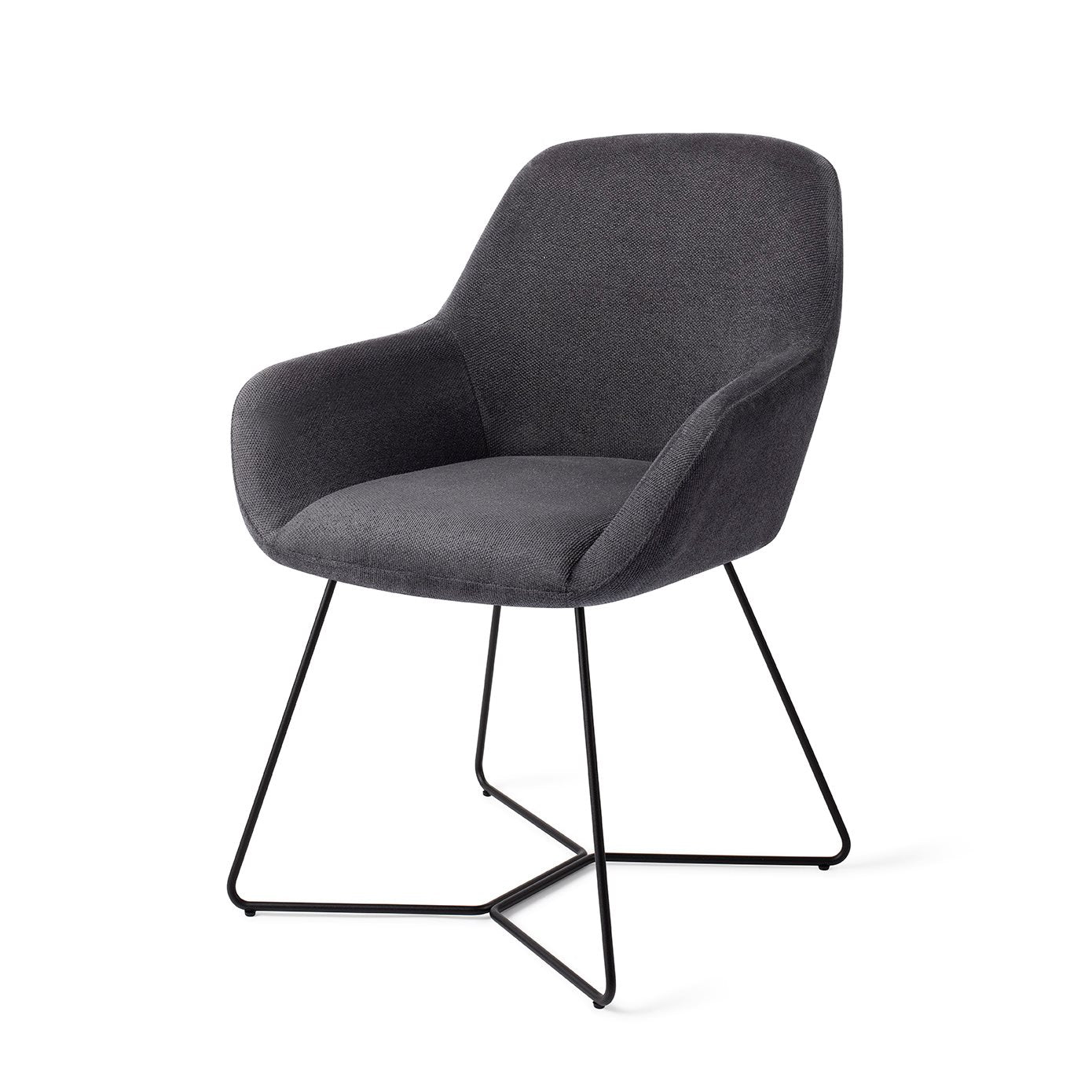 Kushi Dining Chair Black-Out Beehive Black