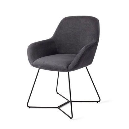 Kushi Dining Chair Black-Out Beehive Black